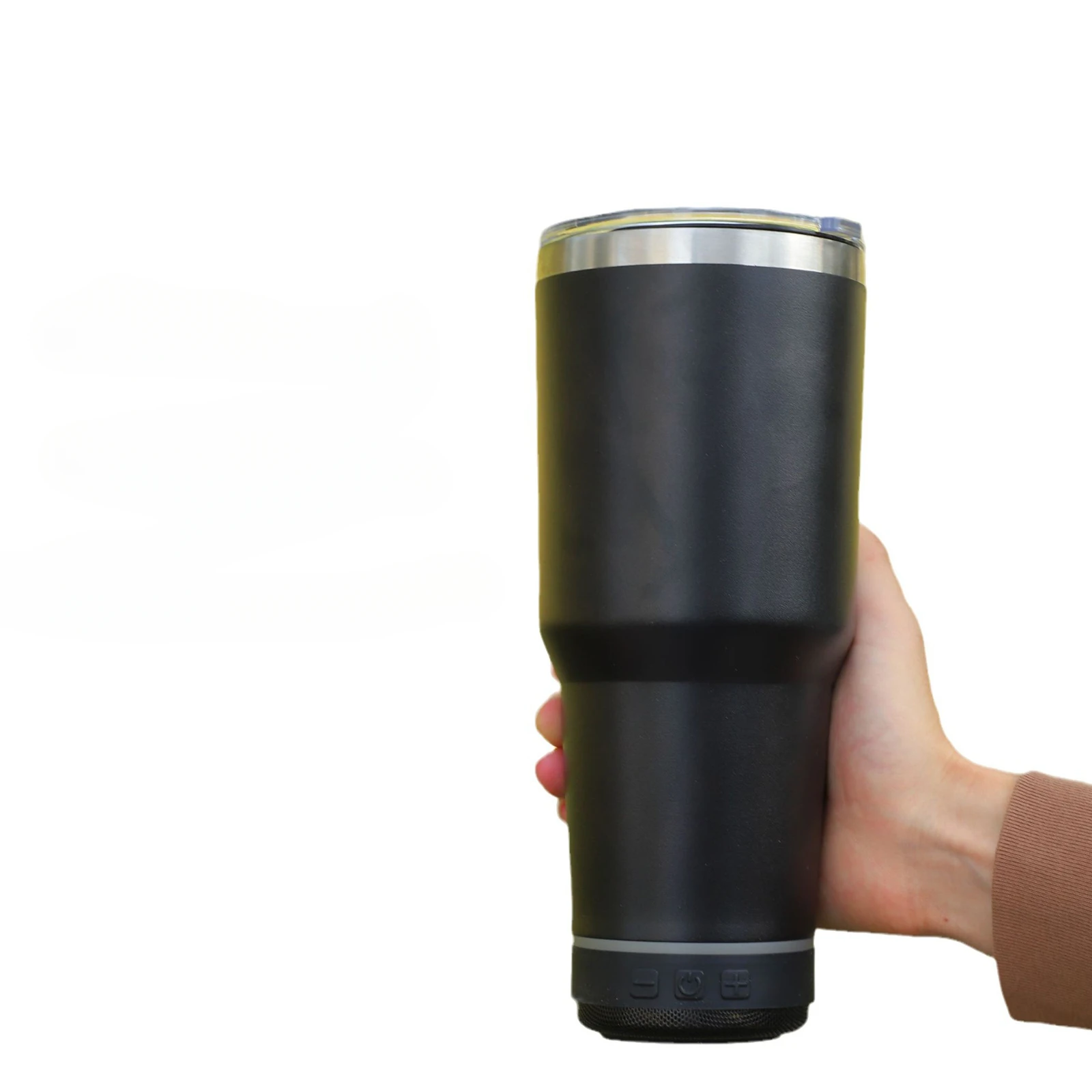 Aço inoxidável Bluetooth Speaker, impermeável Music Cup, Copa do carro sem fio, cerveja ao ar livre, 30oz