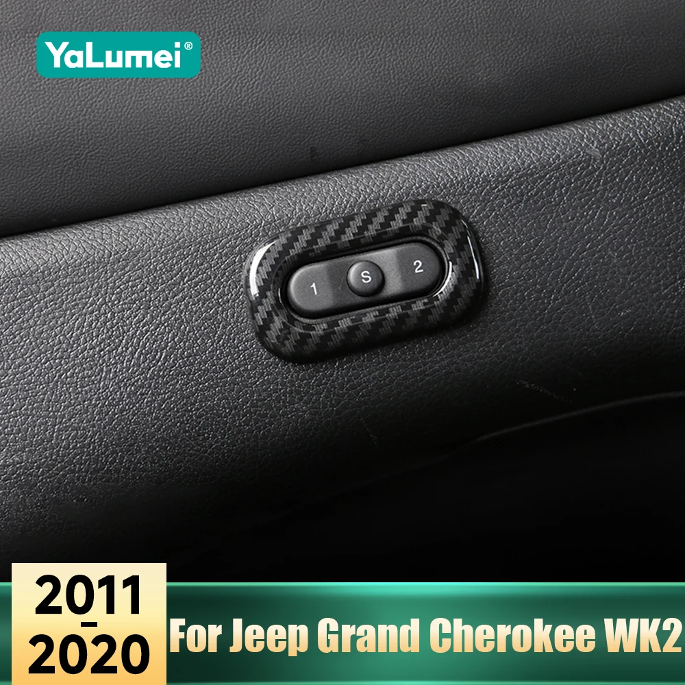 

Для Jeep Grand Cherokee WK2 2011 2012 2013 2014 2015 2016 2017 2018 2019 2020 кнопка регулировки памяти автомобильного сиденья, накладка