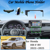 For Honda HR-V RV 2022 2023 2024 2025 Car Mobile Phone Holder MagSafe Mount Wireless Charging Bracket Gravity Stand Accessories
