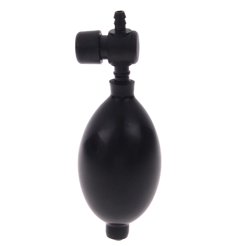1Pc Latex Inflatable Blood Pressure Ball Cervical Tractor Air Balloon Bulb with Pump Valve for Sphygmomanometer Tonometer
