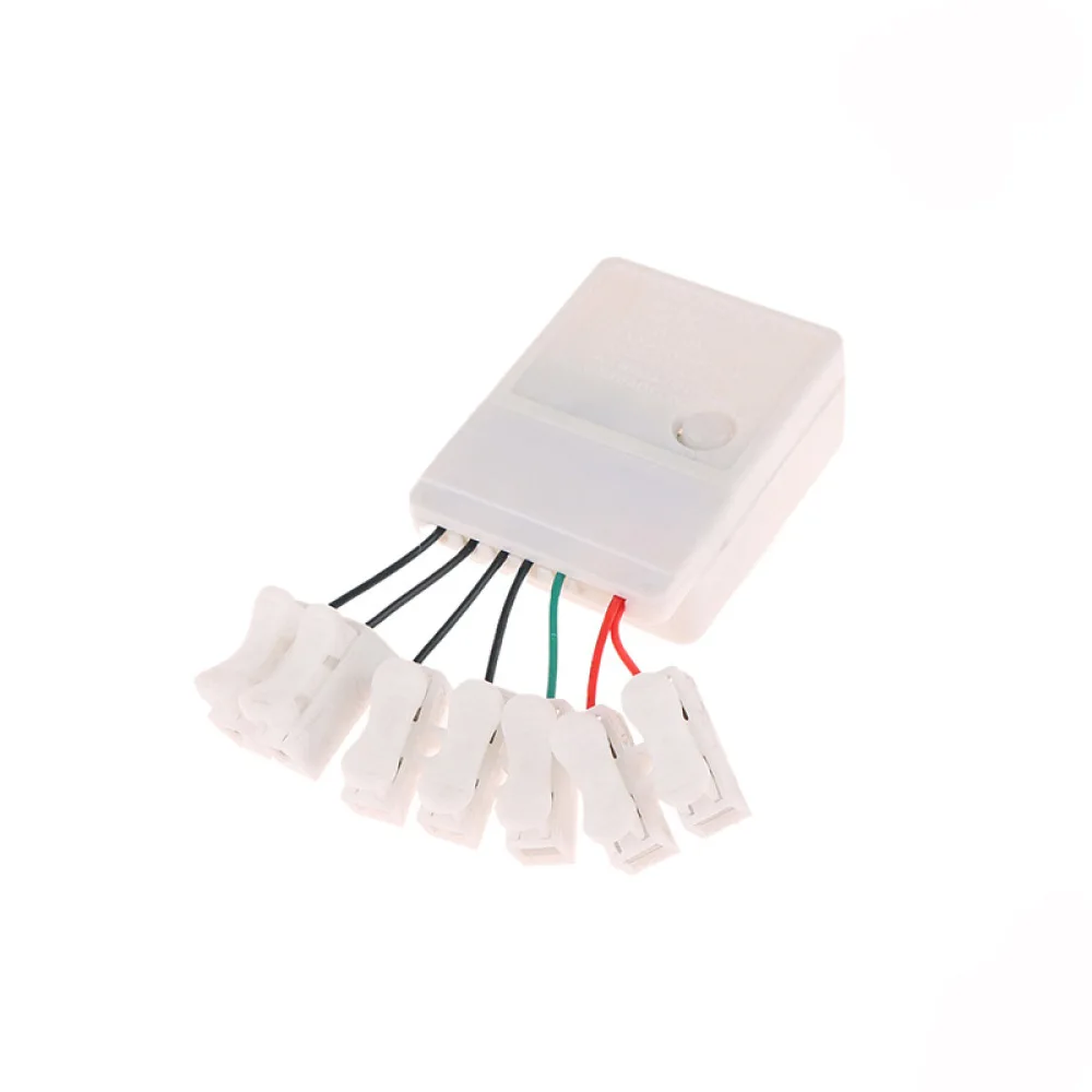 Decorative LED Light Controller Box 8 Modes Dynamic Circulation Module For Festival Holiday Lamp String 110V 220V Control Gear