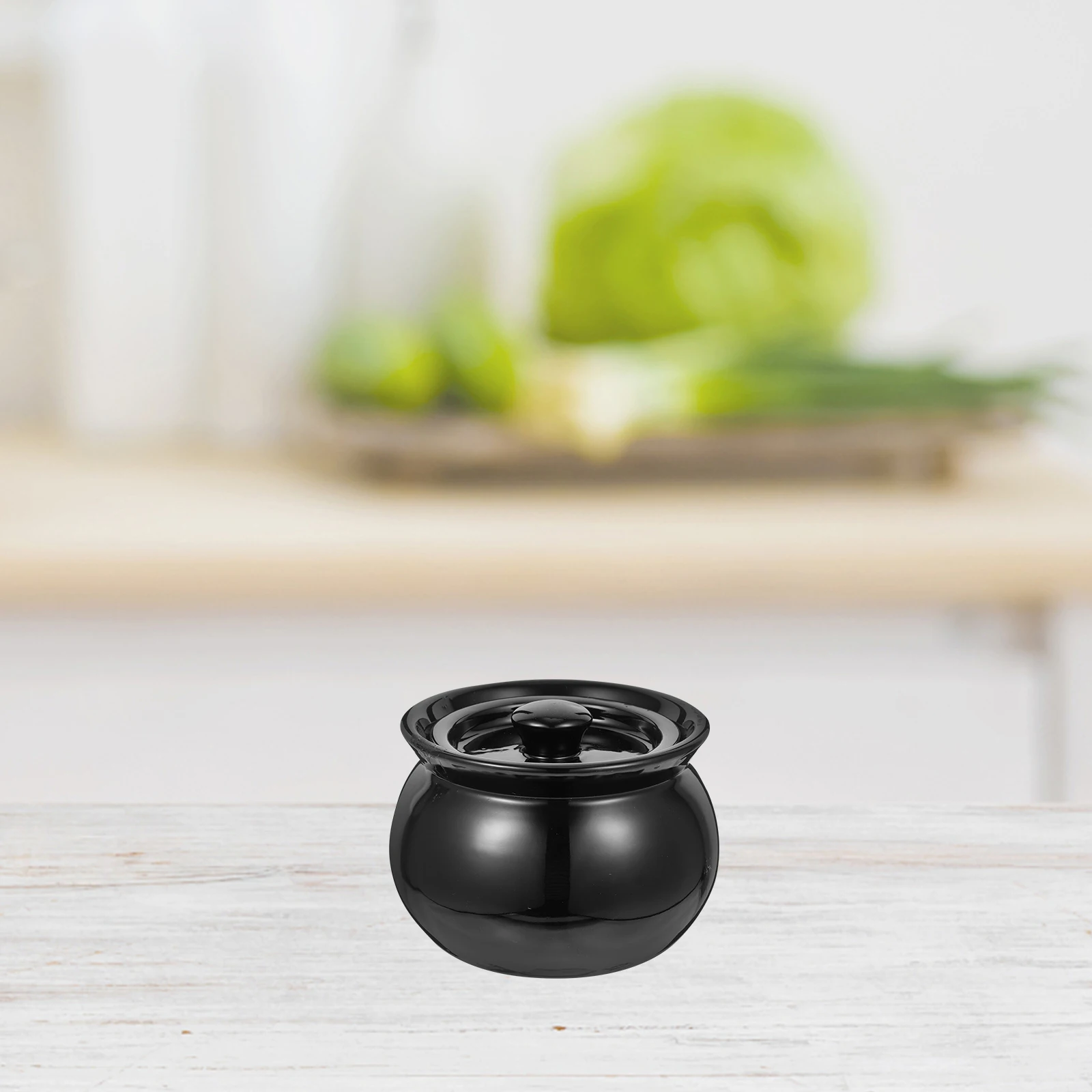 

Ceramic Soup Household Stew Pot Home Kitchen Cooking Bowl Heat Resistant For Family Restaurant Kitchen Stew Pot