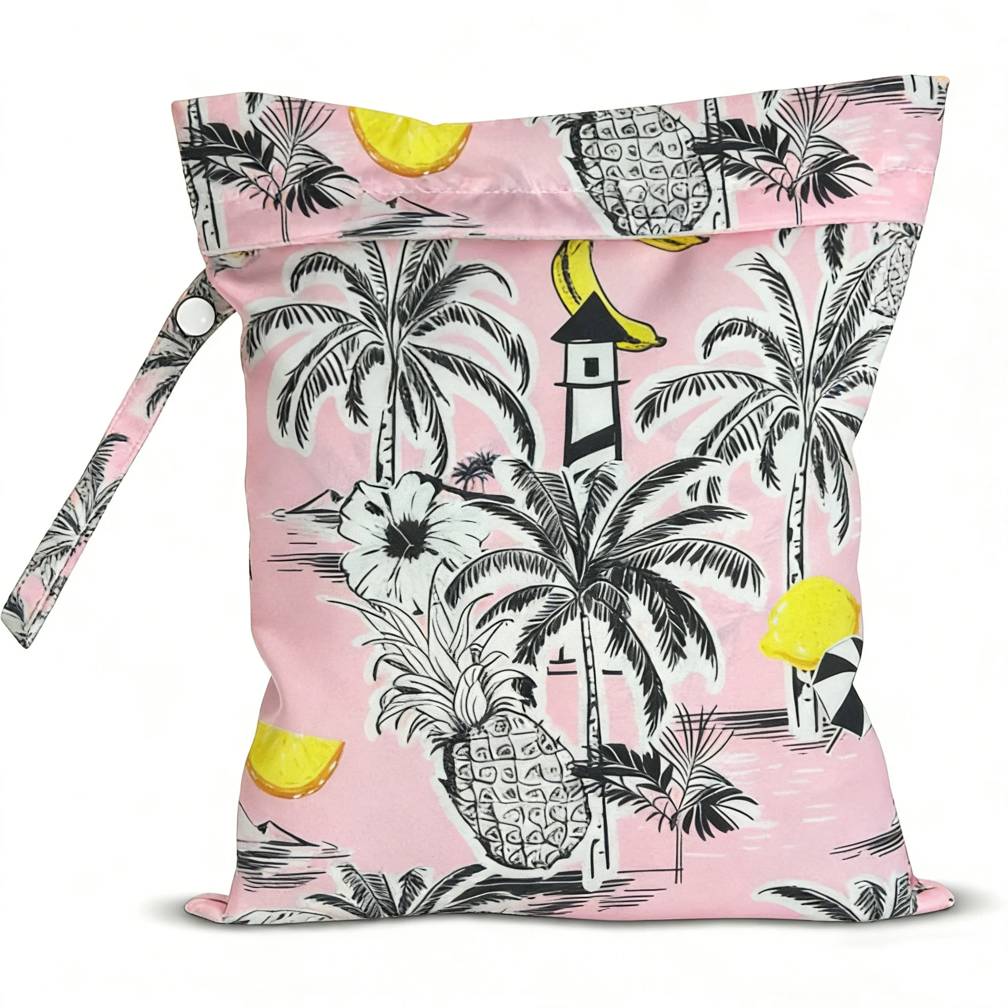 Waterproof Dry Wet Separation Bag Fashion Beach Zipper Bag f