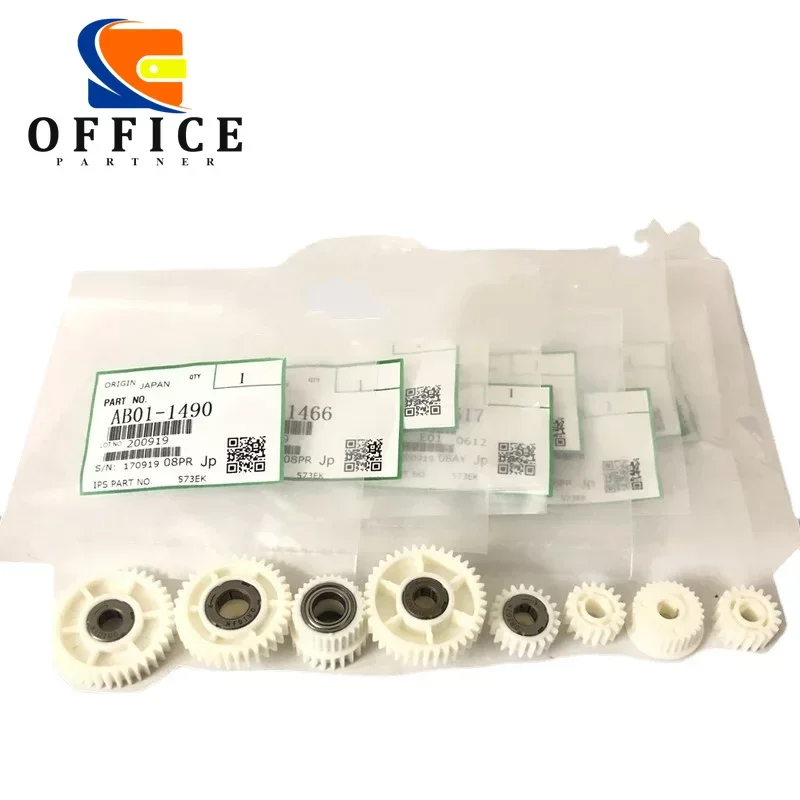 1Set AB017690 AB011490 AB01-1466 AB01-7617 AB03-0734 AB01-1470 AB01-1469 Papier Feed Getriebe für Ricoh 1075 1060 2075 2060 2051 7500