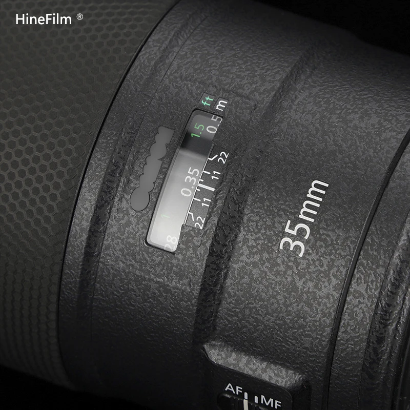 Hinefilm الجلد لكانون EF 35 f1.4L II عدسة ملصق EF 35 مللي متر f/1.4L II USM عدسة ملصق مائي الجلد EF35 F1.4 II التفاف ملصق الجلد 35 1.4