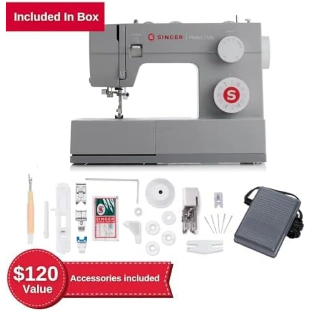 High Speed Sewing Machine With Accessory Kit Strong Motor with Enhanced Piercing Power, 110 Stitch Applications