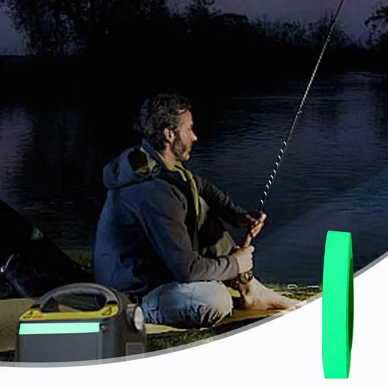 Night Fishing Glow In The Dark Tape Fishing Attracting Night Fishing Glow-in-The-Dark Tape Indoor Long-Lasting Home Marking