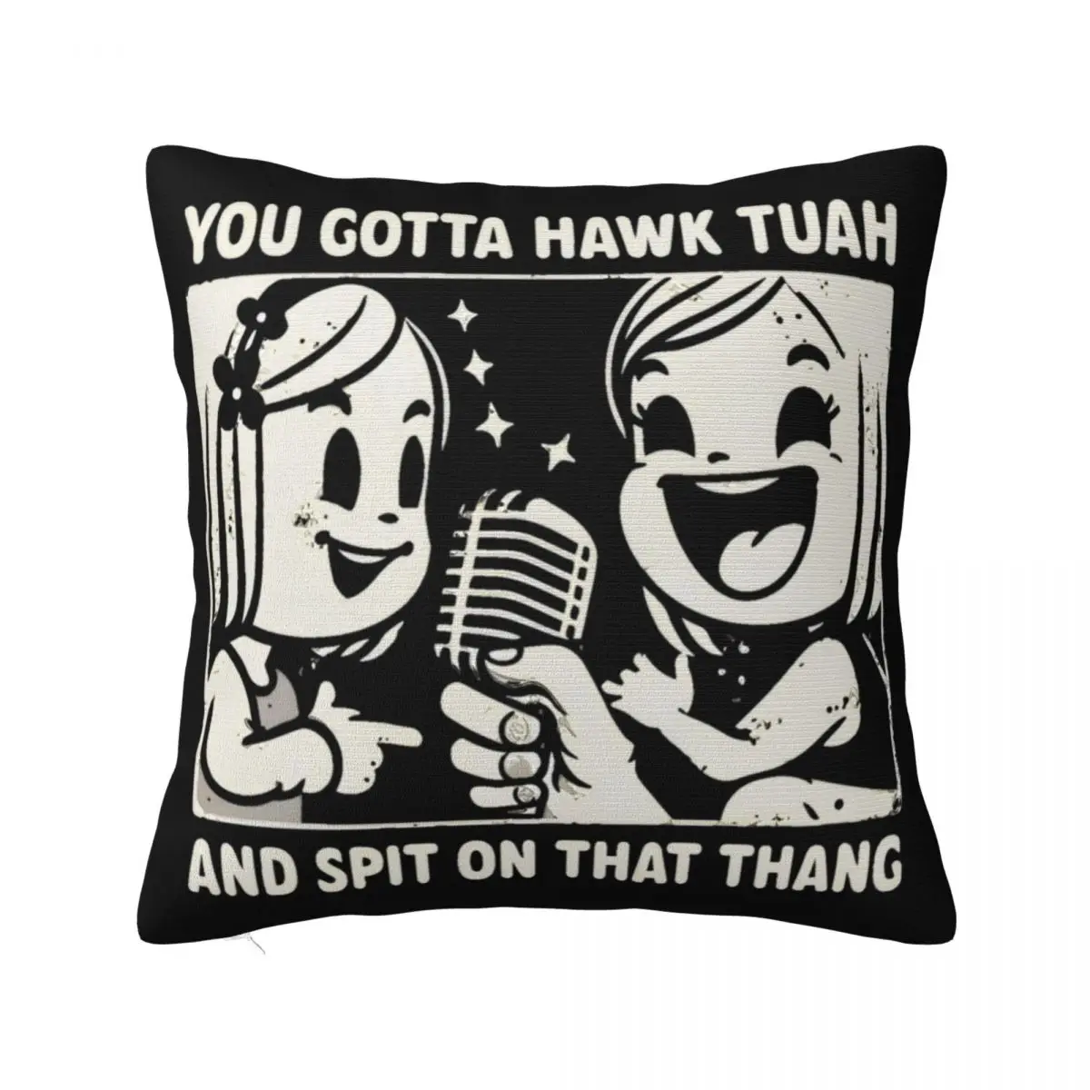 Bedroom Decoration You Gotta Hawk Tuah And Spit On That Thang Pillowcase Accessories Pillow Covers Zippered Multiple Sizes