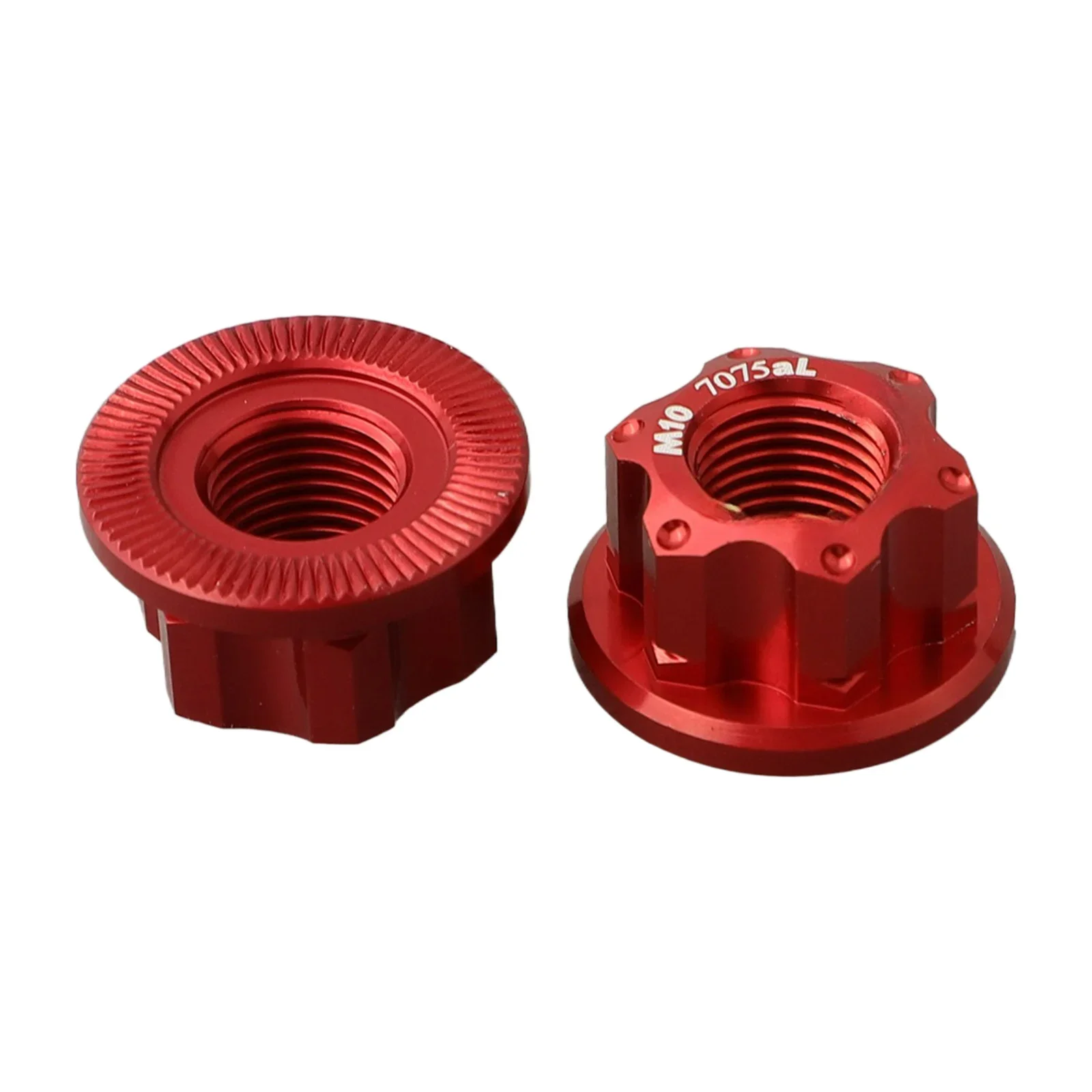 

High Quality Hot Sale New Bike Wheel Axle Nut Wheel Axle 2 Pcs Aluminum Alloy Black Blue Gold Green Nut Purple