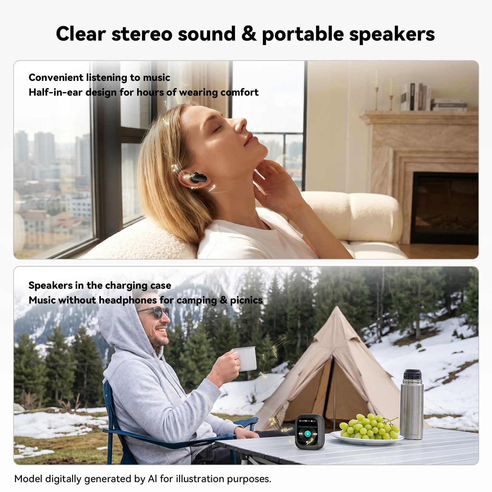 Беспроводные Bluetooth-наушник – обзор и цена Wireless Earbuds Tws