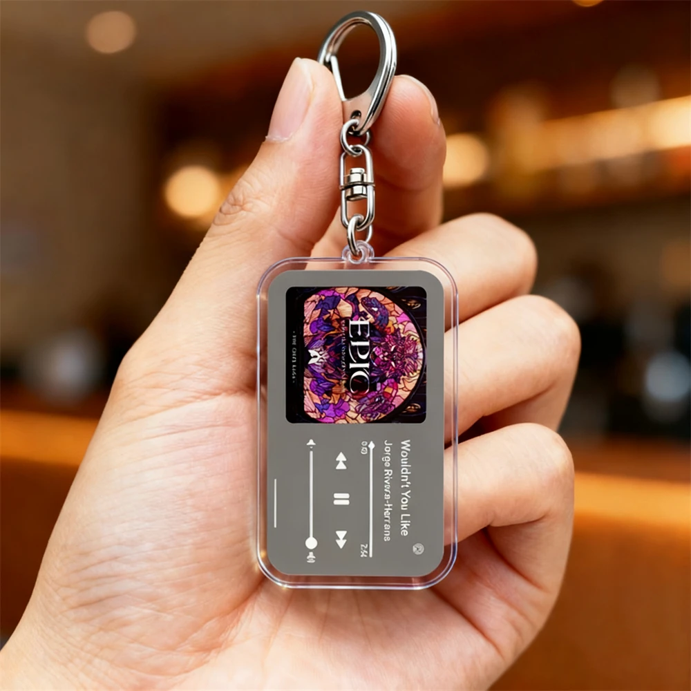 ملحمة الأغاني الموسيقية سلاسل المفاتيح للنساء الملحقات حقيبة سوف تقع في حب معي مرة أخرى المفاتيح الموسيقية مجوهرات المشجعين الهدايا #2