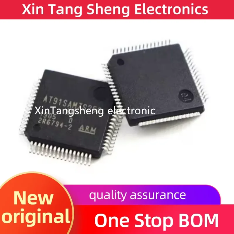 

AT91SAM7S256-AU AT91SAM7S256D-AU 7S256 BCD version package QFP64 microcontroller chip electronic components