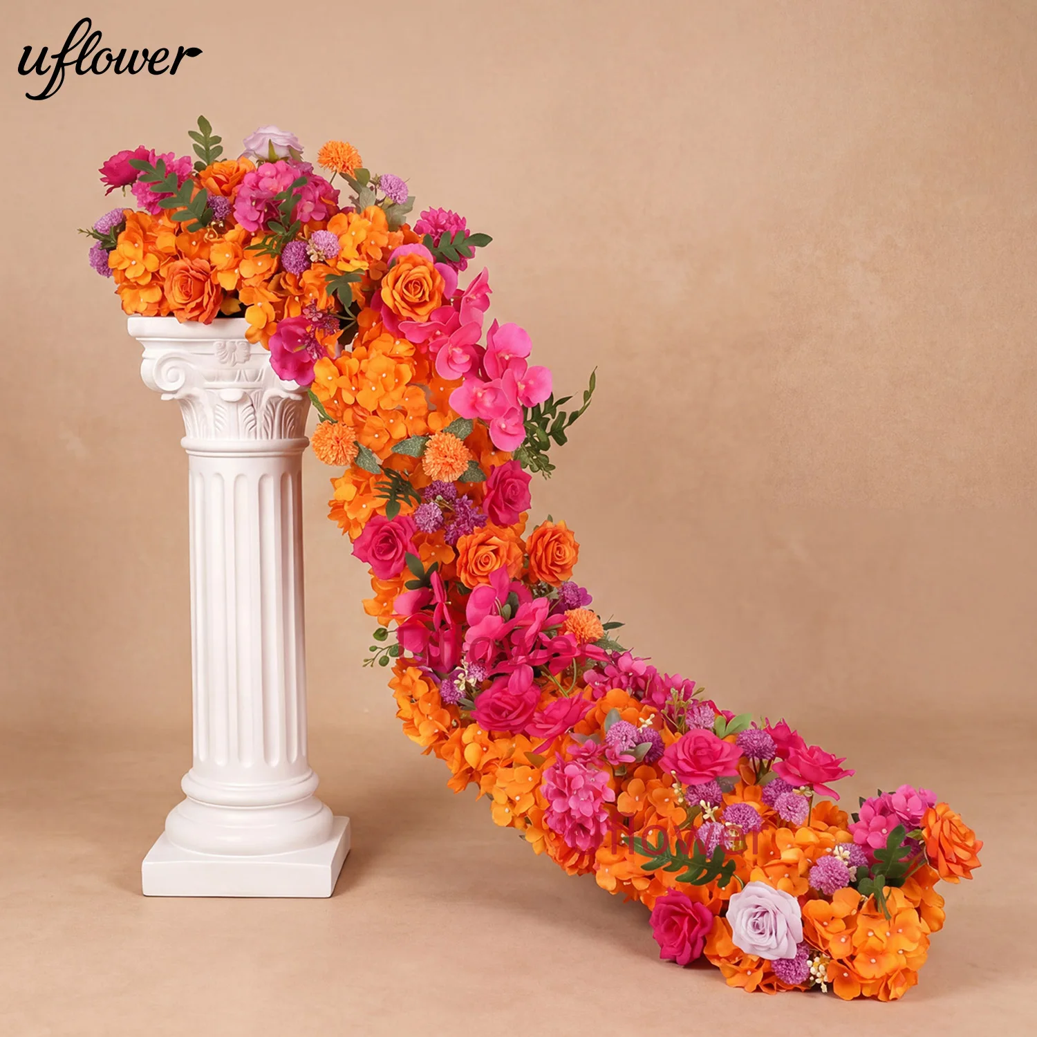 Baby Products Exhibition - Flores Artificiales de Seda Uflower de