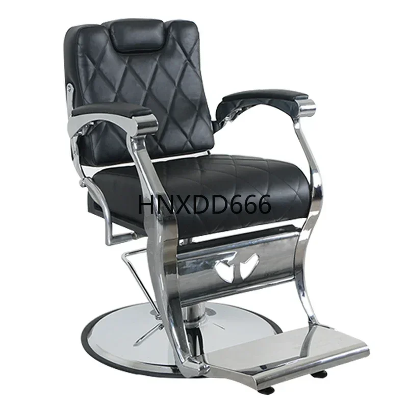 كرسي حلاقة أسود شديد التحمل، صالون تجميلي احترافي، شامبو دوار، صالون تجميل، انتظار باربيريا، صالون حلاقة ذهبي