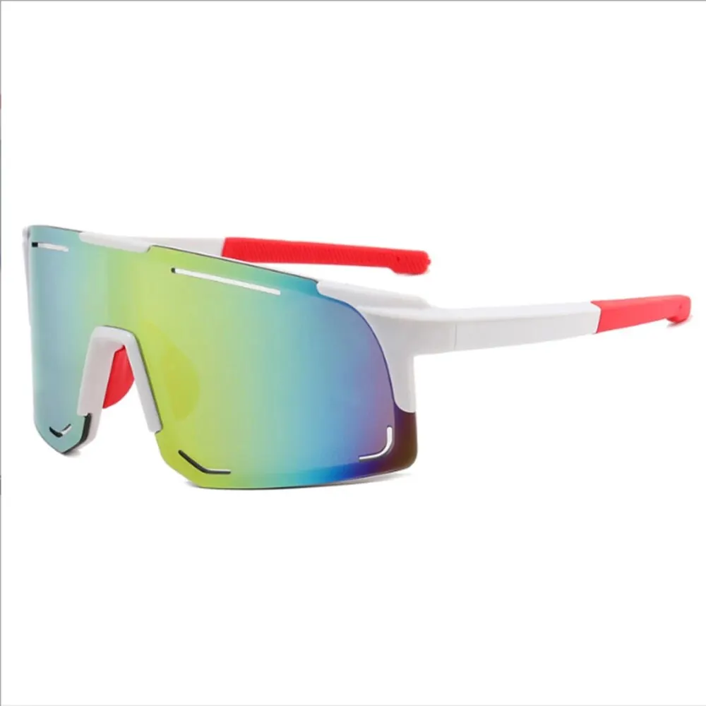 Lunettes de soleil de cyclisme UV400 pour hommes et femmes, lunettes de protection coupe-vent, lunettes d'équitation sur route, lunettes de sport de vélo