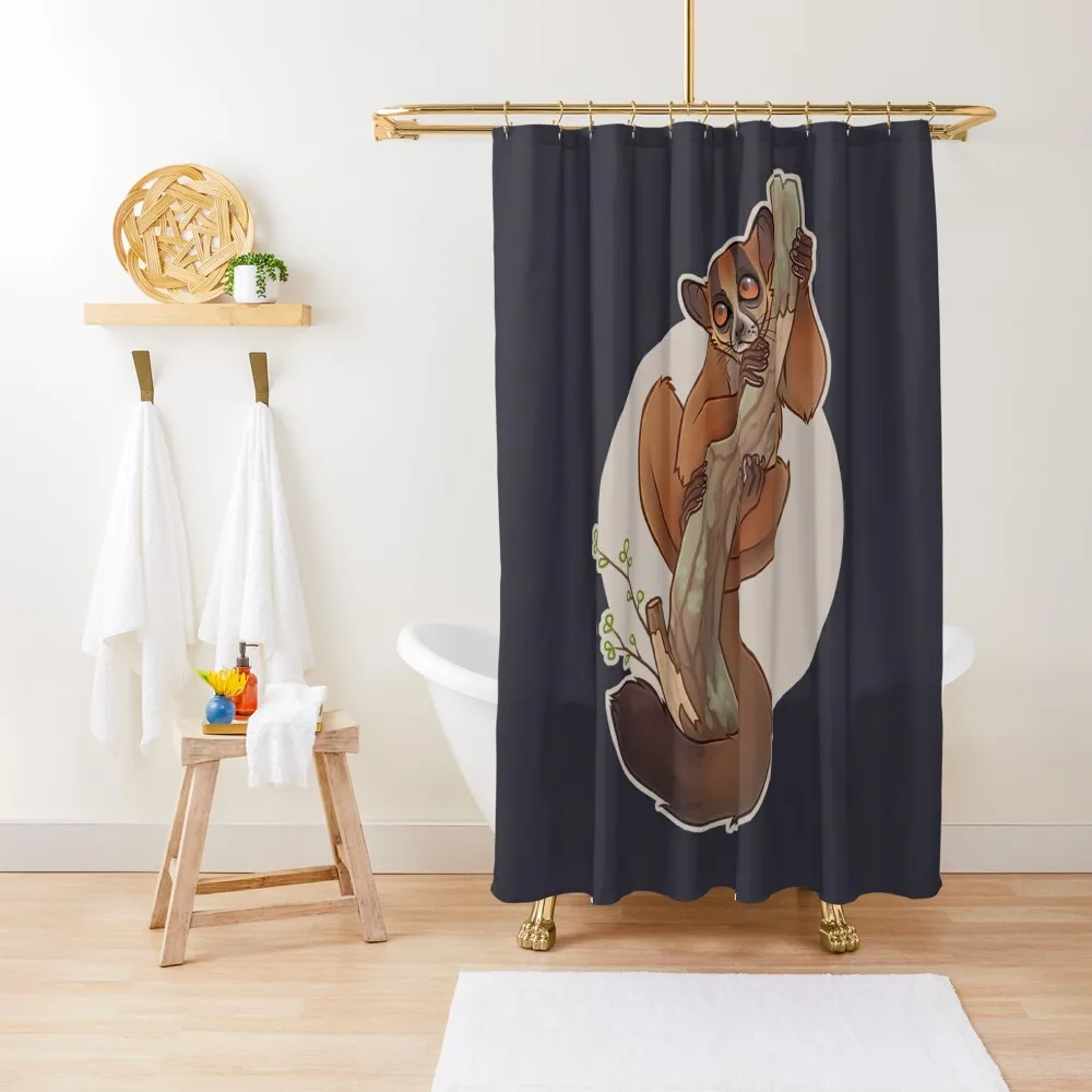 

Fork-marked Lemur Shower Curtain Bathroom Accessorys Bathroom Shower Toilet Accessories Bathroom Curtain