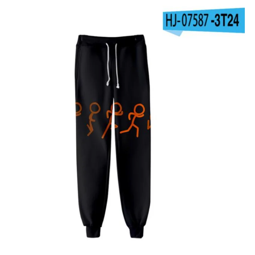 Alan Becker Merch Pantaloni della tuta Pantaloni da jogging 3D Pantaloni casual da uomo/donna Pantaloni sportivi Hip Hop Harajuku Pantalon Homme Streetwear