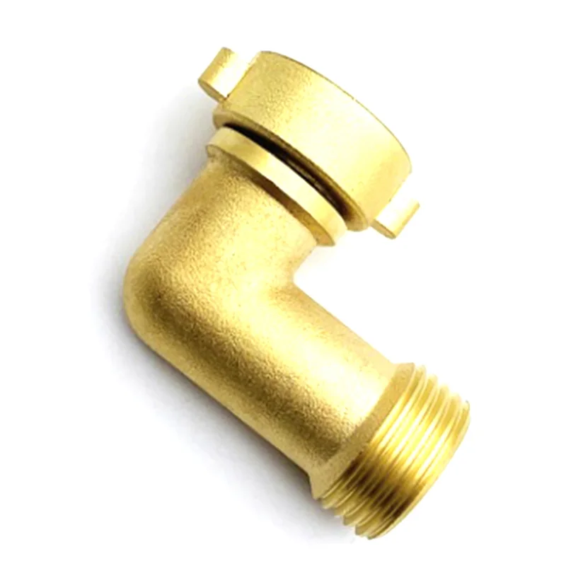 2 piezas de codo para manguera de jardín de 45 grados, 2 piezas con 2 arandelas, extensor de grifo para exteriores, conector de manguera