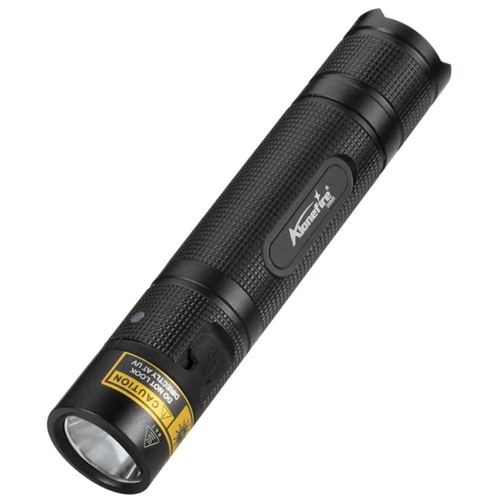 Linterna UV recargable 395nm – Detector manchas y escorpiones - imagen 4