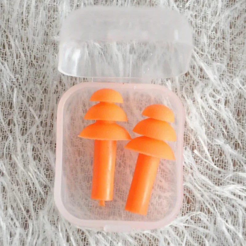 1 Pair Comfort Earplug Noise Reduction Foam Soft Ear Plugs Noise Reduction Tapered Earplugs Protective for Sleep Travel