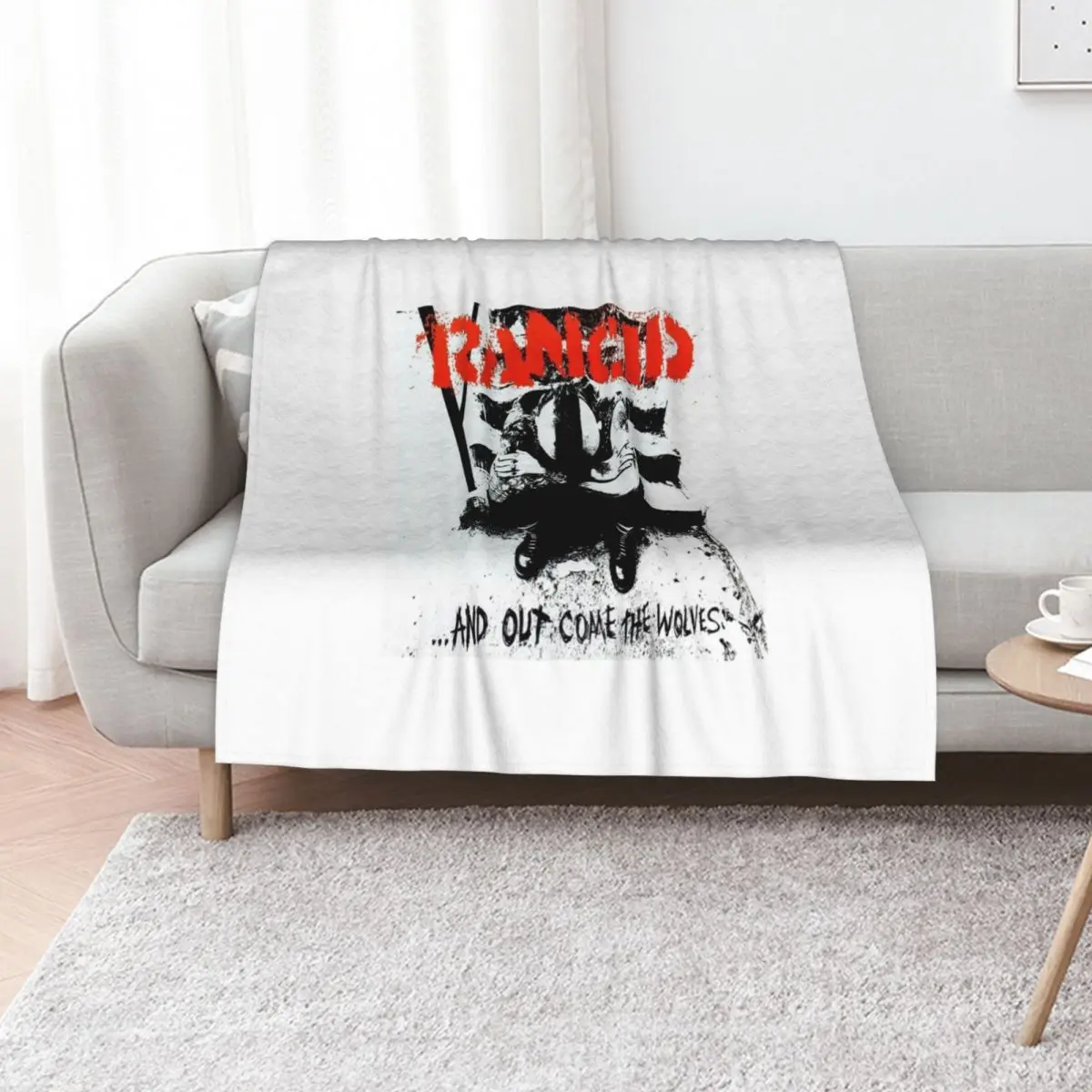 Rancid Throw Blanket Picnic Shaggy Thin Single Nap Hairys Blankets