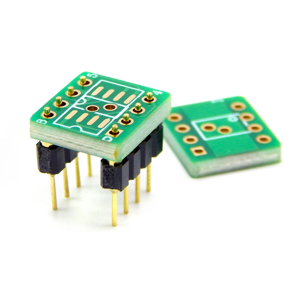 TSSOP8 SSOP8 SOP8 do DIP8 PCB SOP-8 do DIP-8 OP wzmacniacz pozłacany płytka uniwersalna DIY płytka do transformacji spoiny