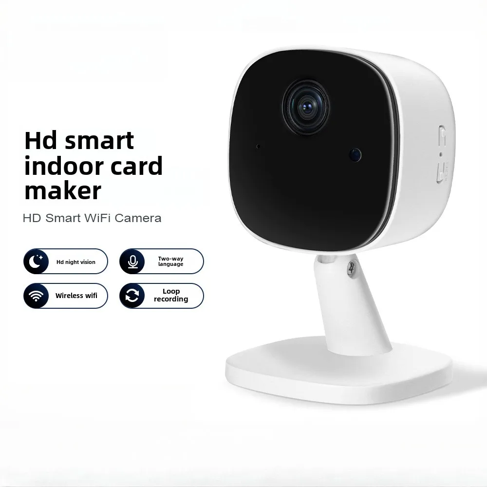 

2MP WiFi Smart Home Security Camera 1080P HD with Voice Intercom Night Vision - USB Powered Indoor/Outdoor Surveillance System