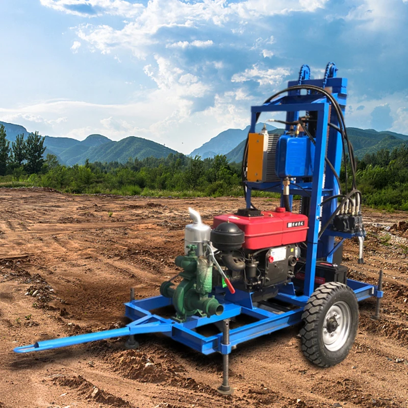 

Customized High-Efficiency Diesel Crawler Water Well Drill 200m Depth Water Well Drilling Rig Hydraulic Water Well Drilling Rig