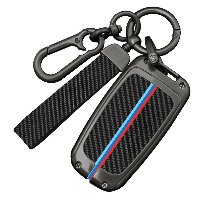 Premium Zinc Alloy Key Cover Case for KIA K3/K4/K5/KX3/KX5/KX7/Sorento/Sportage/Stonic/K4 - Protective Key Fob Shell Keychain