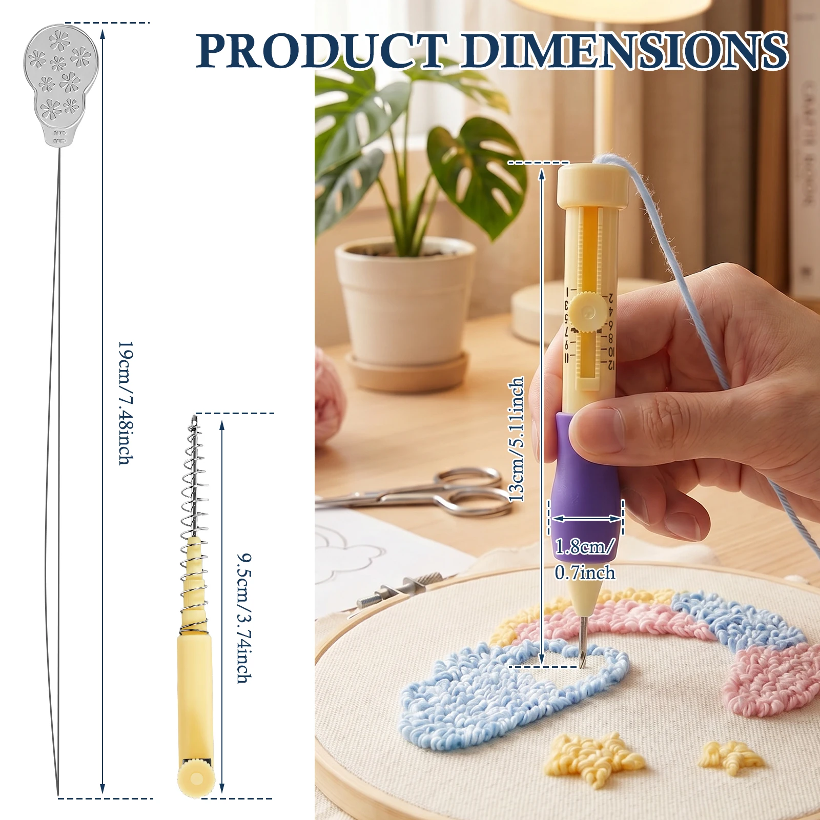 Zestaw do haftowania punch nee – Punch Needle Kit recenzja i cena