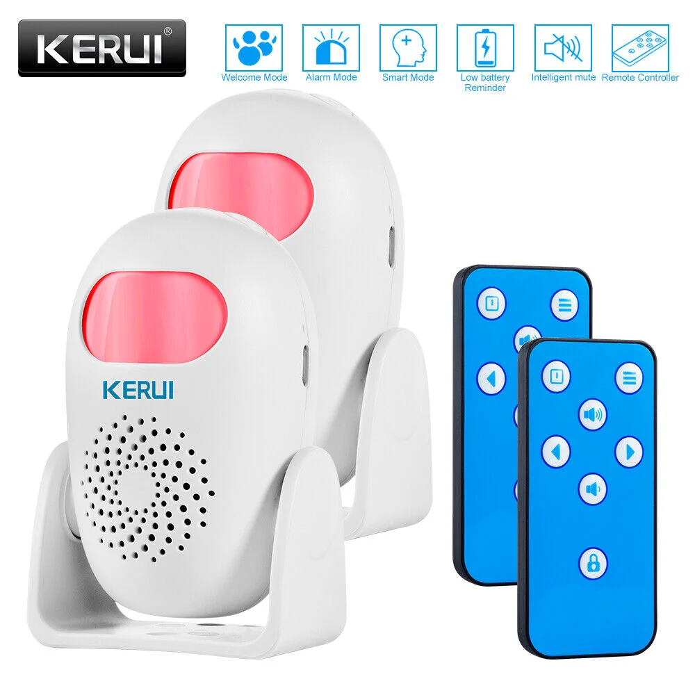 KERUI Wireless Detector Motion Sensor Doorbell Electronic Induction Ling Welcome Device Alarma Movimiento For Store And Home