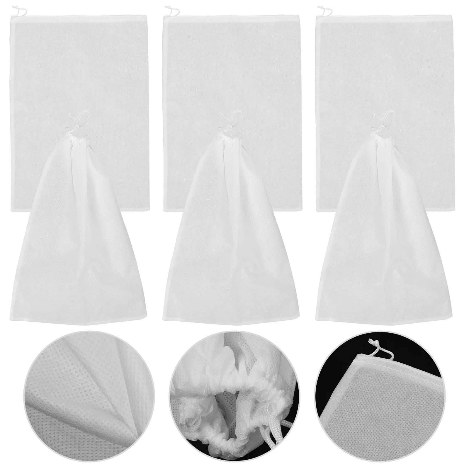 

6Pcs Drawstring Boots Storage Bag Lightweight Portable Travel Shoes Organizer Pouch Boot Bag Rugby Multifunctional Handbag