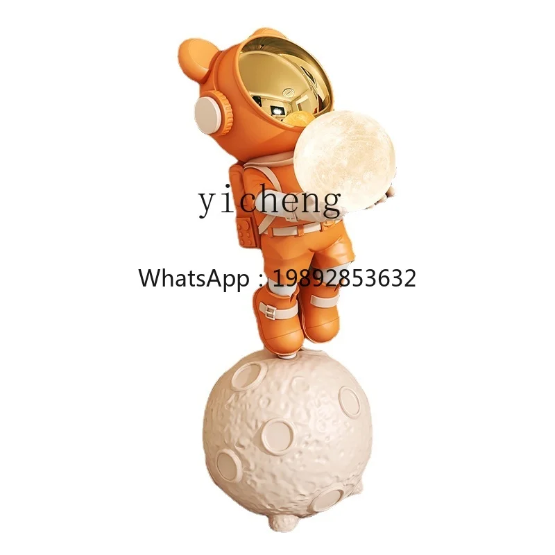 BJ  Astronaut Floor Ornaments Living Room Home Decoration Good Things Entrance Welcome Spaceman