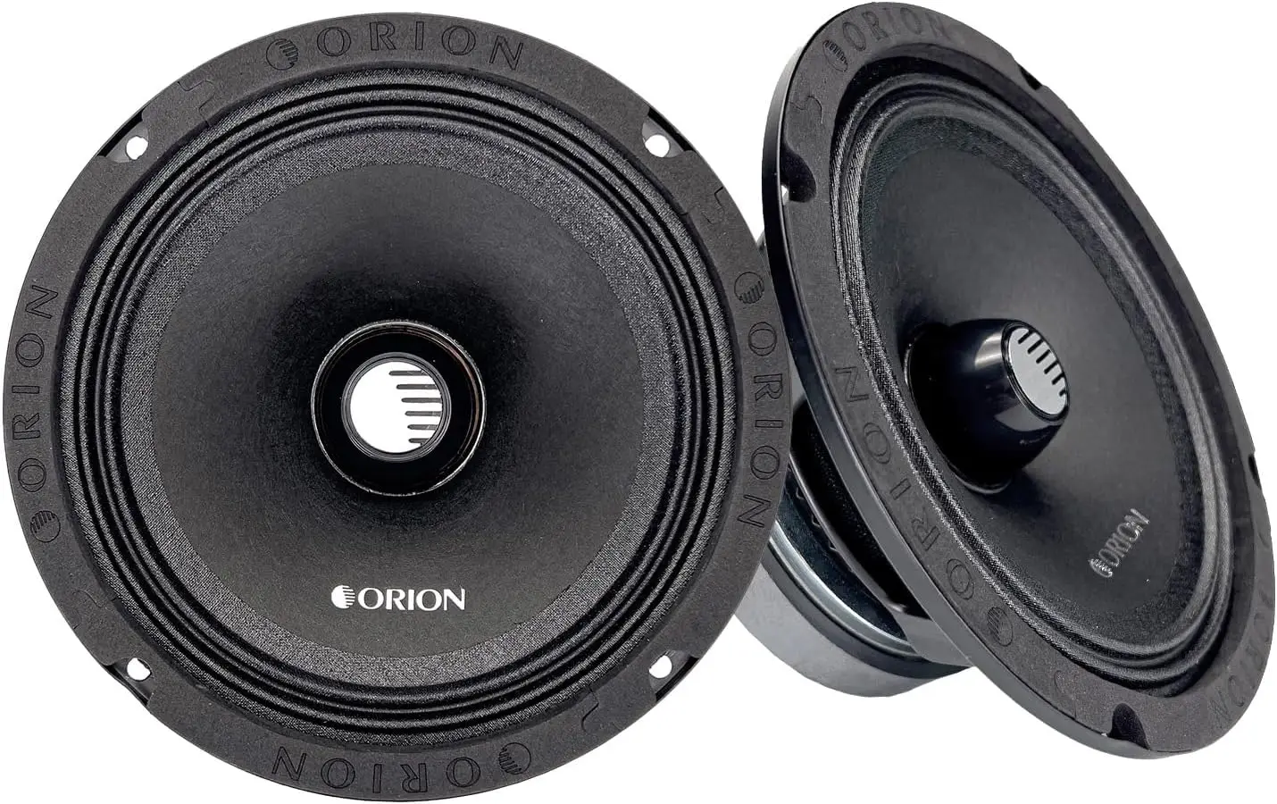

High Efficiency 6.5" Mid-Range Bullet Loudspeakers, 1000W Max Power, 250W RMS, 2 Ohm - Pro Car Audio Stereo Pair