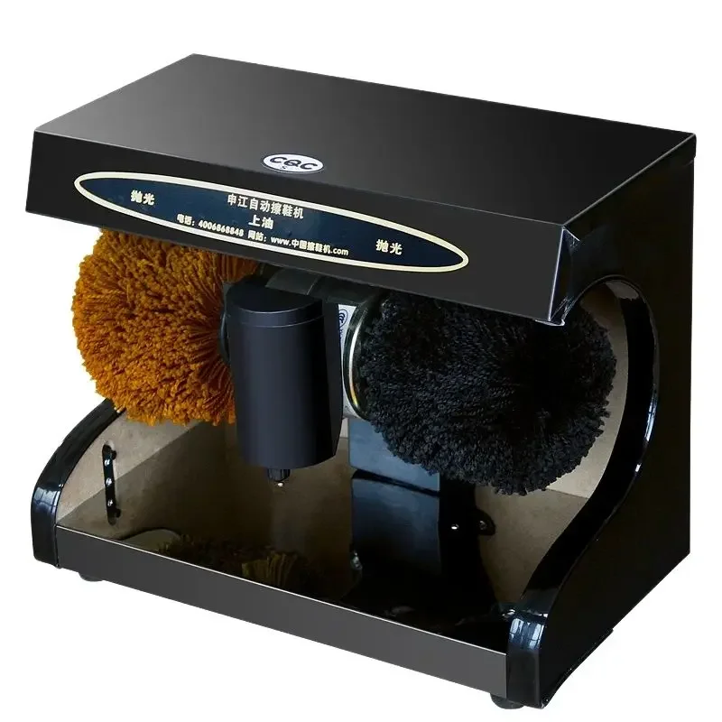 

Household office Fully automatic Shoe polisher Hotel Lobby leather shoes Induction shoe polisher electric Brush shoes machine