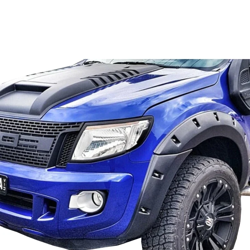 Modified Design Fender Flare Pocket Wheel Arch For Ranger T6 PX1 2012-2014 Flares Accessories