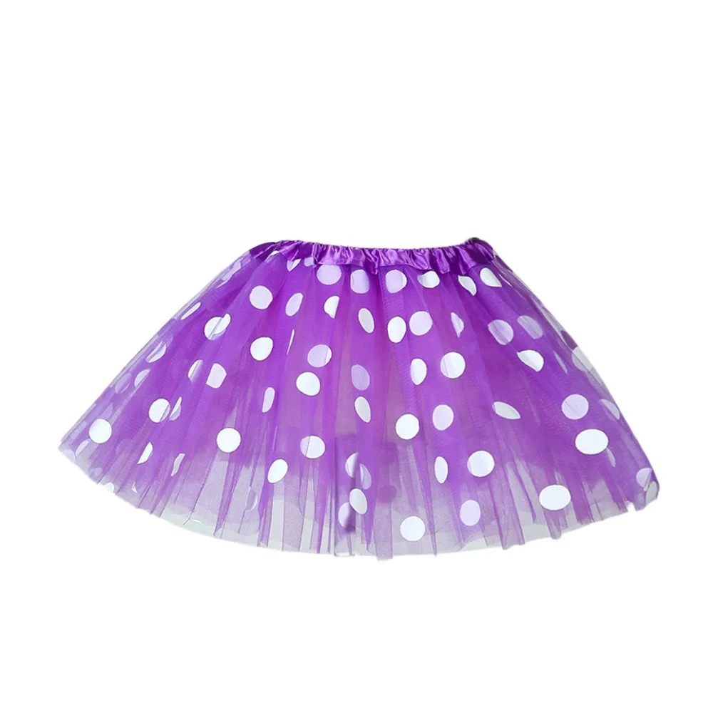 

Модная юбка-пачка с волнистыми точками, фатиновая красочная танцевальная юбка, балетные юбки с сеткой для девочек