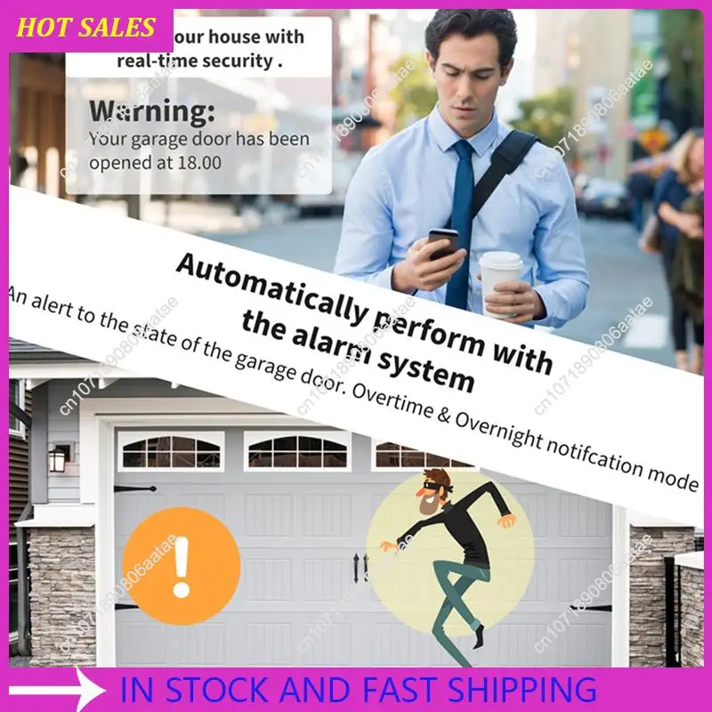 WIFI Garage Door Opener Controller Garage Door Controller For Alexa Google Home EU Plug,Requisite