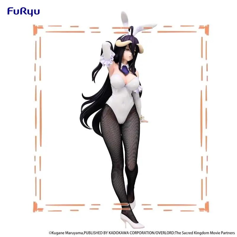 حقيقي Furyu أفرلورد ألبيدو الأرنب فتاة BiCute الأرانب الشكل 30 سنتيمتر بولي كلوريد الفينيل الموقف الدائمة لونين نموذج جامع لعبة هدية