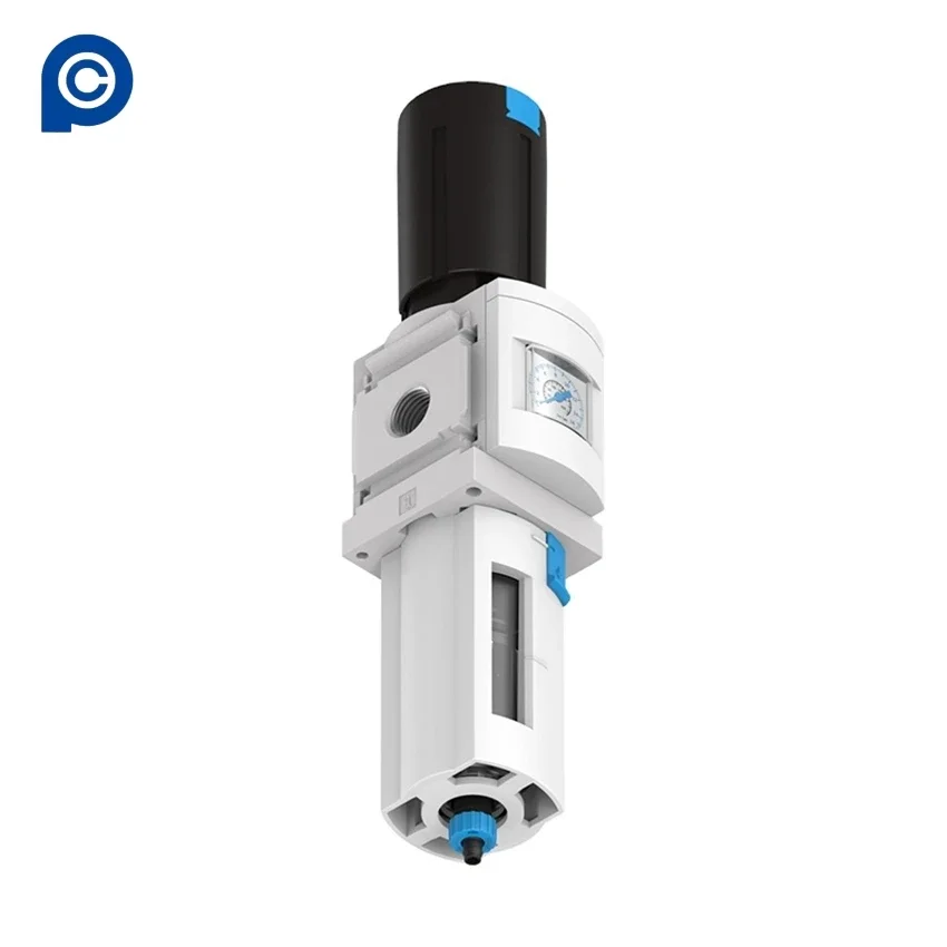MS6-LFR-1/4-D7-CRV-AS 529206 for MS6-LFR-1/4 Pneumatic Air Filter Pressure Regulator 0.2-1.2MPa Working Pressure 5um
