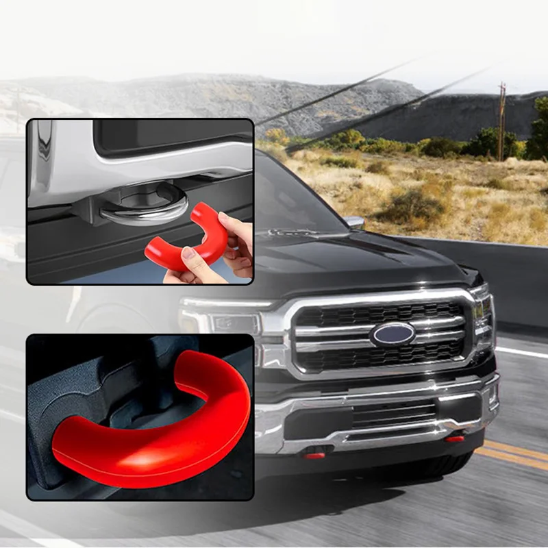 

2 шт. накладки на передние фаркопные крюки для Ford F150 2004-2024 гг.