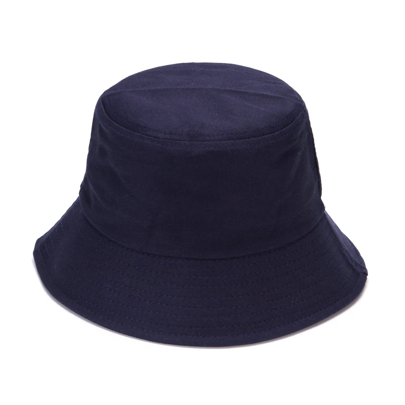 Simple Street style solid color fisherman student and couple sun hat