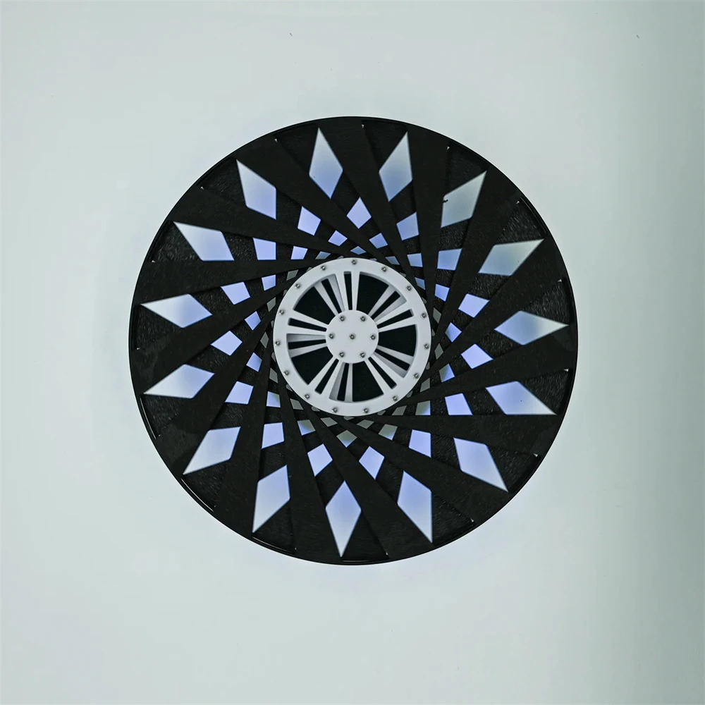 

NIKOLATOY Настольный декор «Путешествие во времени»: Светодиодный спиральный настенный светильник для творчества и декора