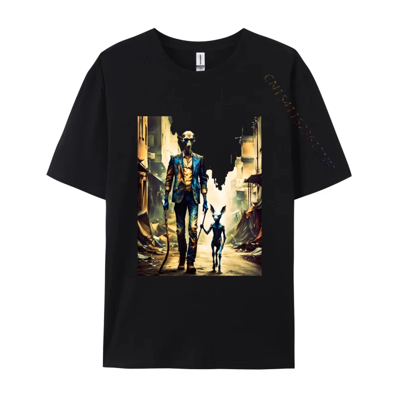 

New In Town T-shirt Vintage T-shirt Cotton Tees For Men Design Top T-Shirts Brand New Blouses Plus Size Men Clothing