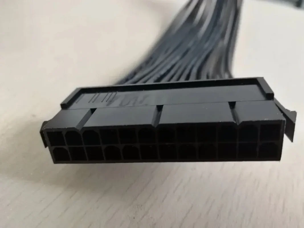 كابل محول الطاقة 20AWG 20 سنتيمتر للوحة الأم HP ATX 24Pin إلى Mini 24Pin