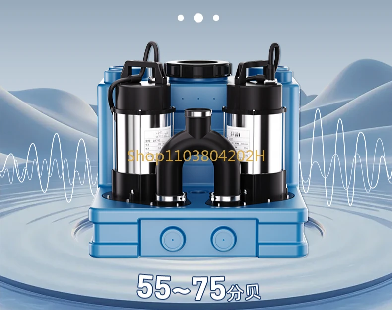 

Villa Basement Sewage Lifter Household Toilet Toilet Automatic Sewage Lift Pump Station