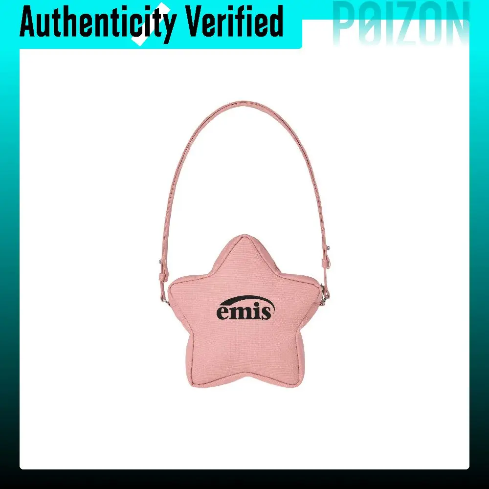 Emis Polyester Shoulder Bag, Crossbody Bag Regular Unisex Pink 1604-PINK