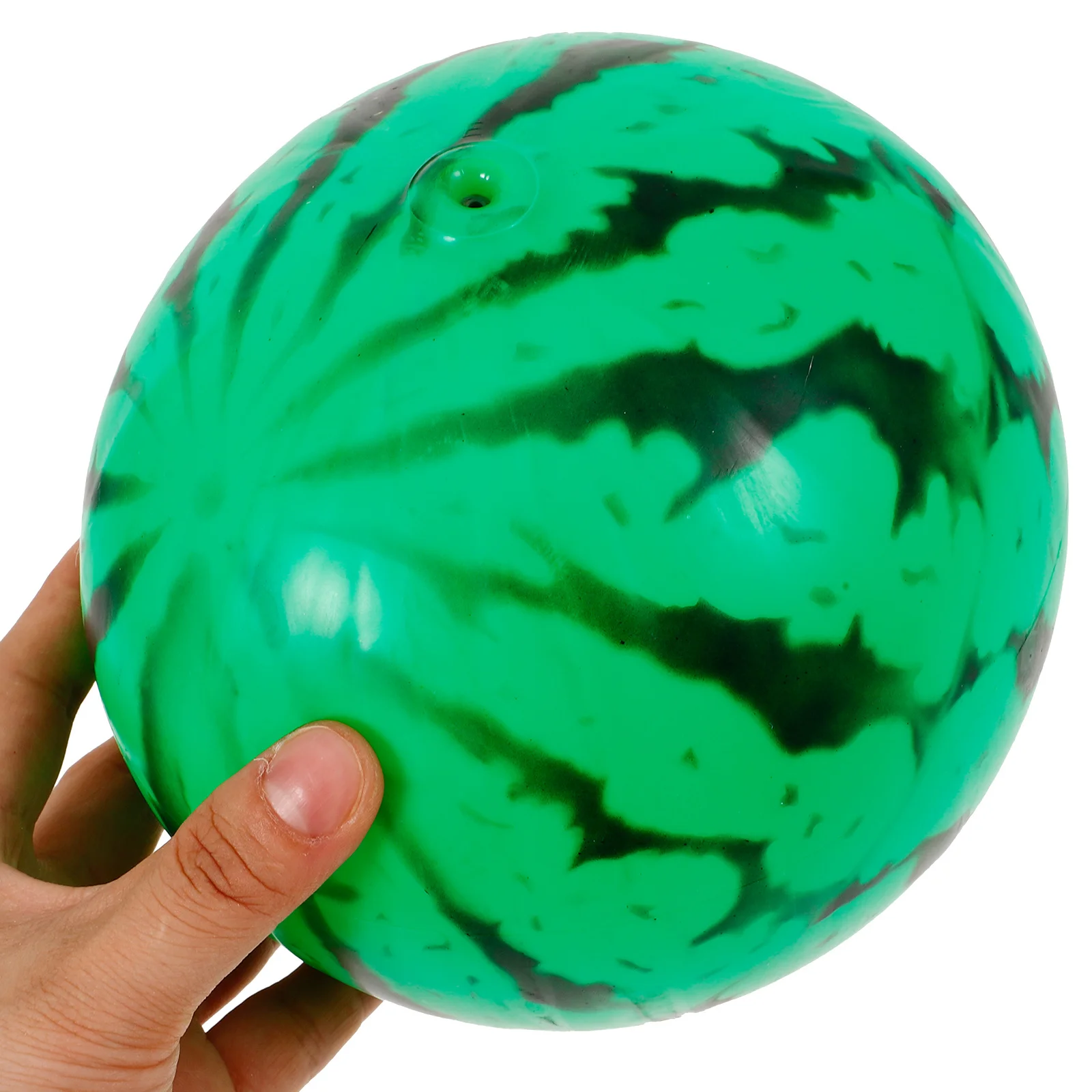 

Inflatable Watermelon Beach Ball 9 Inch Lightweight Safe Primary Vinyl for Pool Beach Outdoor Games Fun Paddling Ball