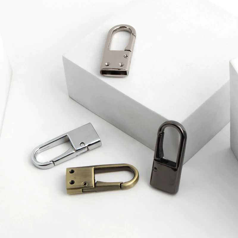 

16mm bag hanger handbag clasp metal fitting hardware handbag/bag's tassel cap clasp hook handbag screw connector