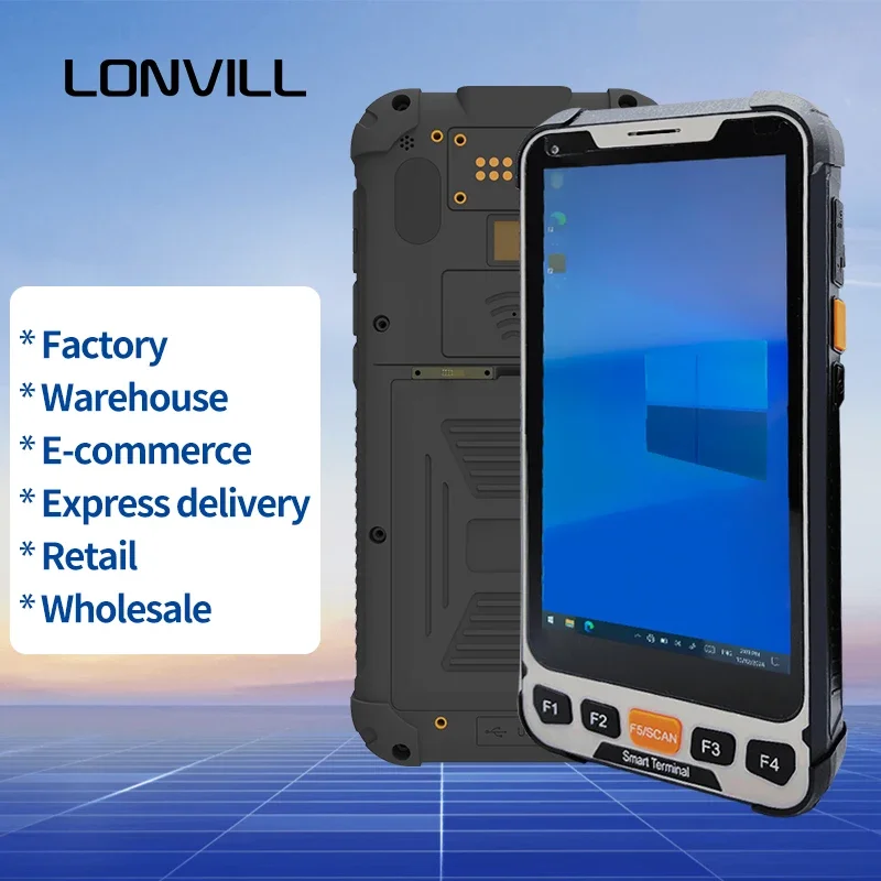 ロンビル工業用PDAリーダー ワイヤレスバーコードスキャナー端末 データコレクター